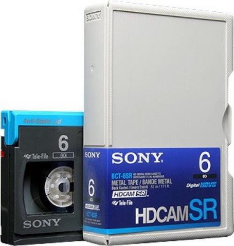Betacam HD SR 6 mins.